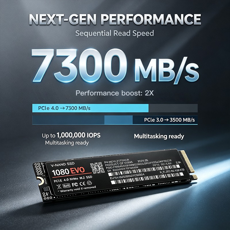 2026 NEW 1080 EVO M.2 NVMe PCI - đánh giá và giá M.2 Nvme 4Tb Pcie 4.0 Ssd