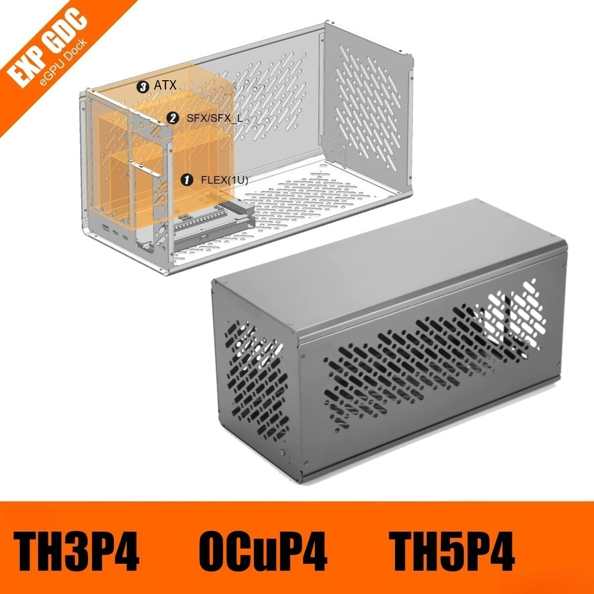 Metal Frame Case Chassis For T - đánh giá và giá External Gpu Dock Pcie 4.0 Oculink