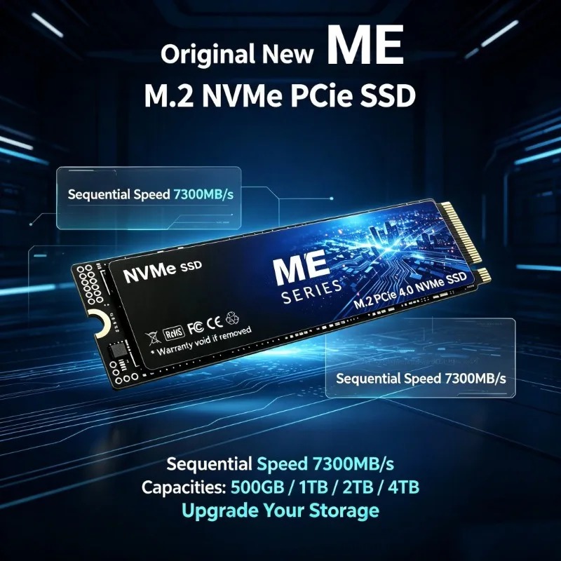 7300MB/s Read ME Series PCIe 4 - đánh giá và giá M.2 Nvme 4Tb Pcie 4.0 Ssd
