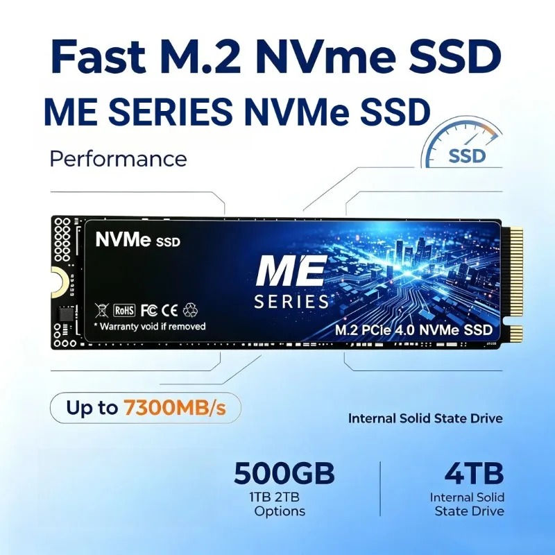 7300MB/s Read ME Series PCIe 4 - đánh giá và giá M.2 Nvme 4Tb Pcie 4.0 Ssd